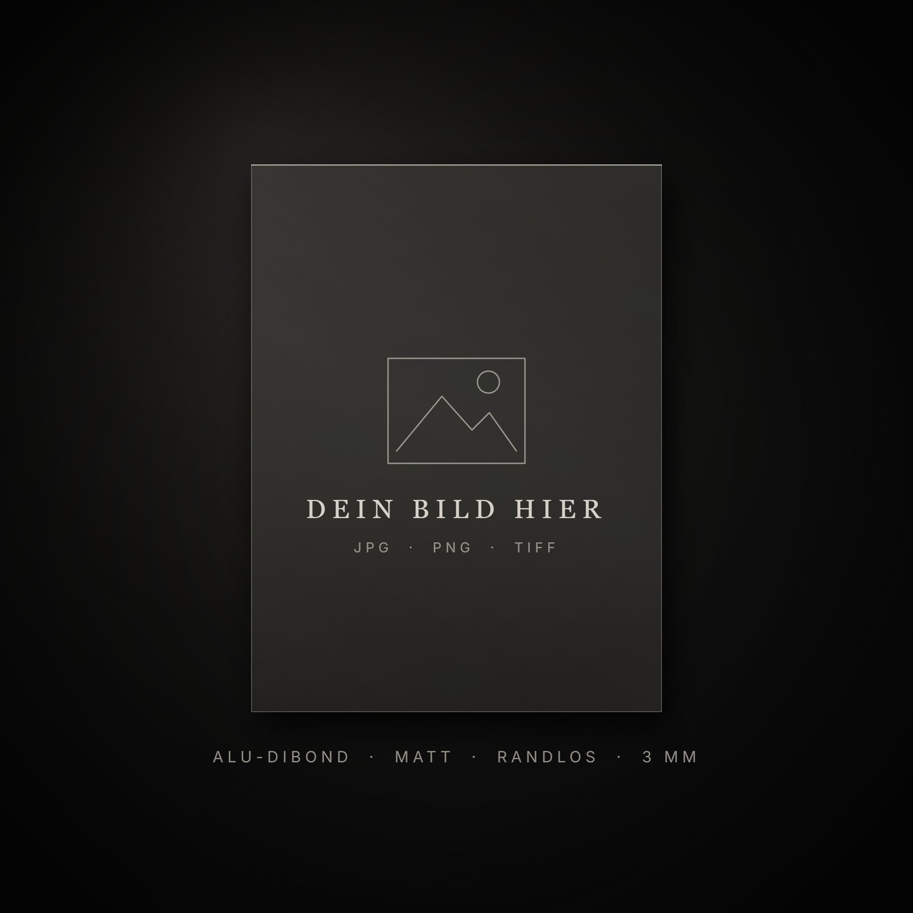 Dein eigenes Bild auf Alu-Dibond